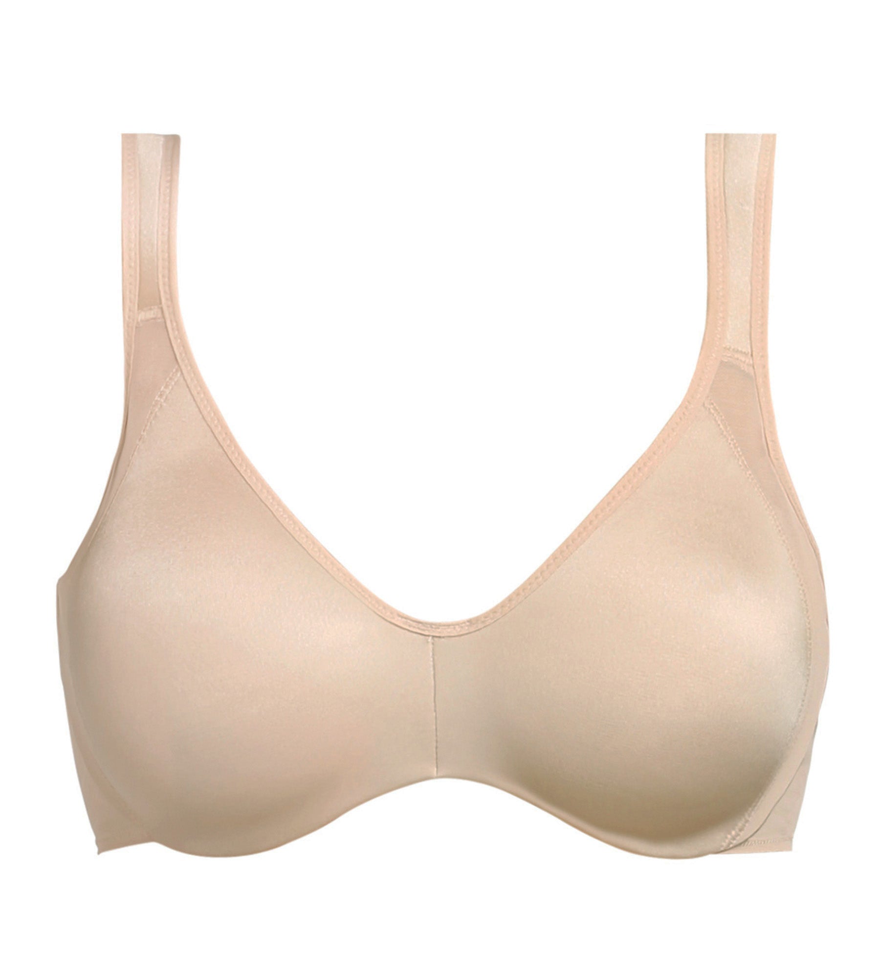 DIM Generous Minimizer bra in barely beige