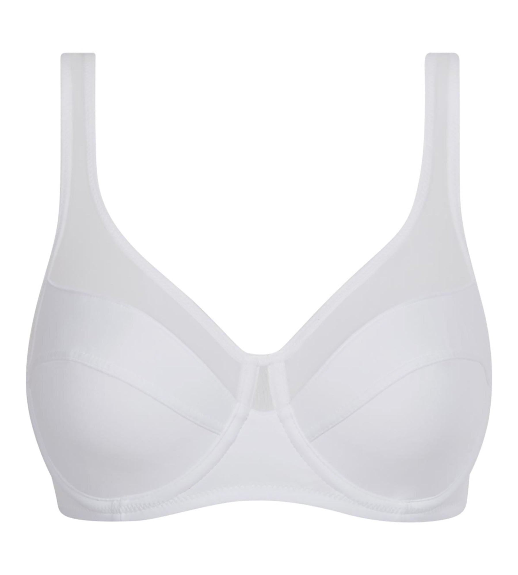DIM Generous Dim underwire push-up bra white