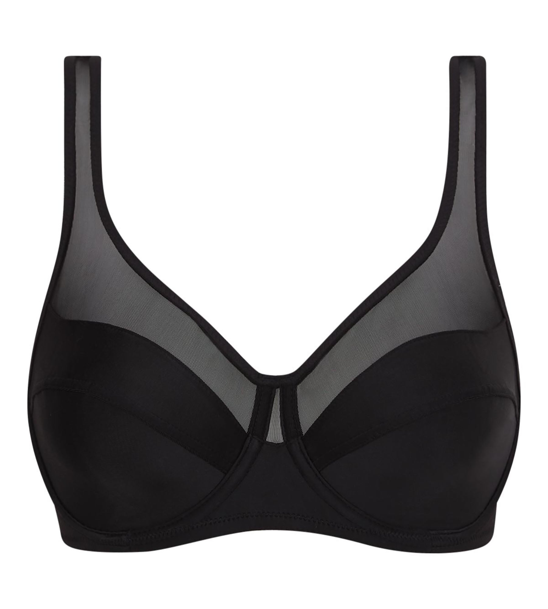 DIM Generous Dim underwire push-up bra black