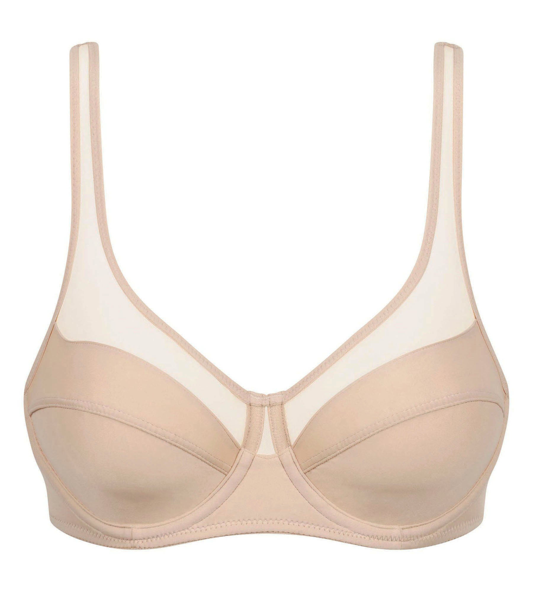 DIM Generous Dim New Skin underwire push-up bra