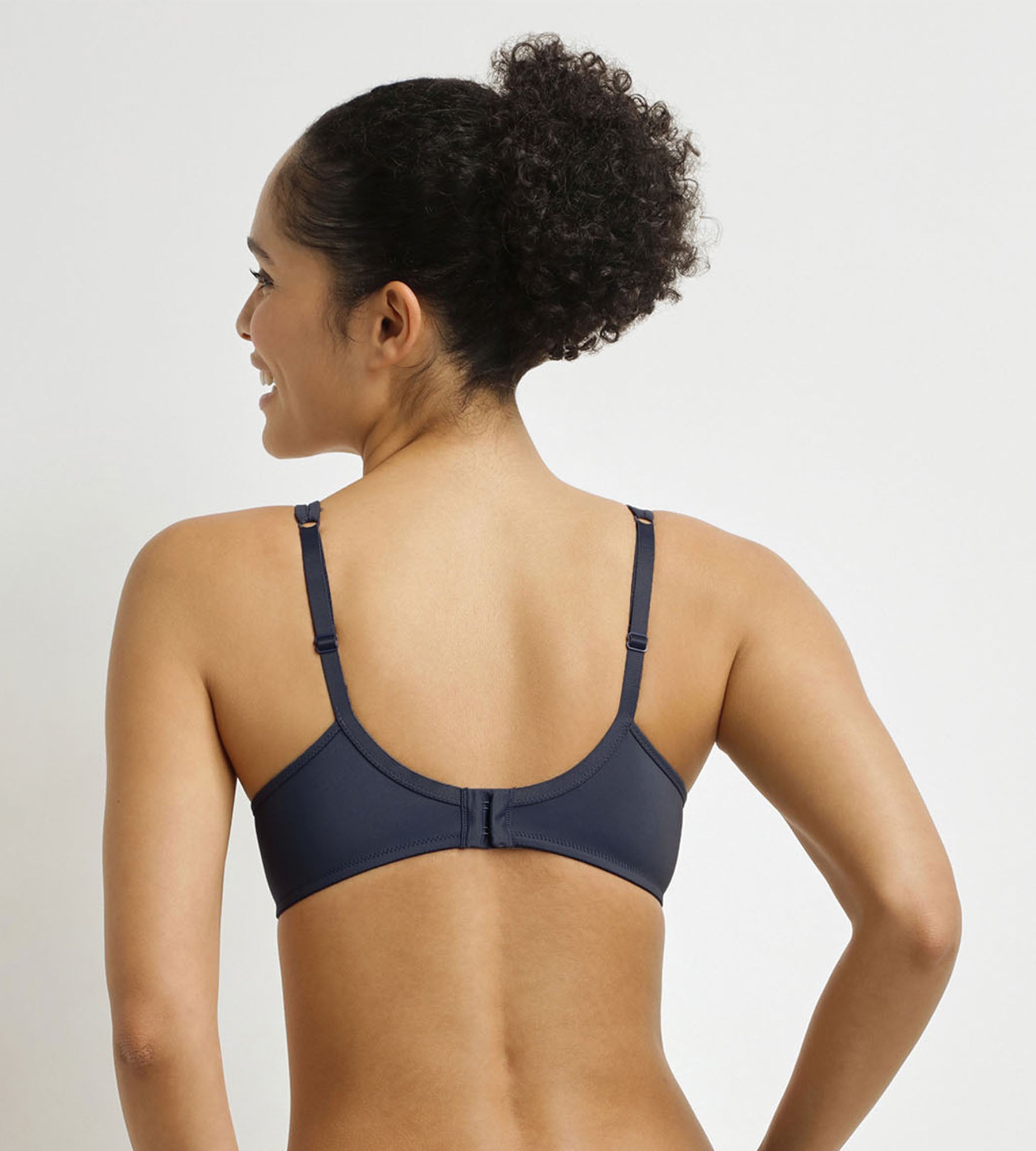 DIM Girl's grey and pink bra Dim Sport