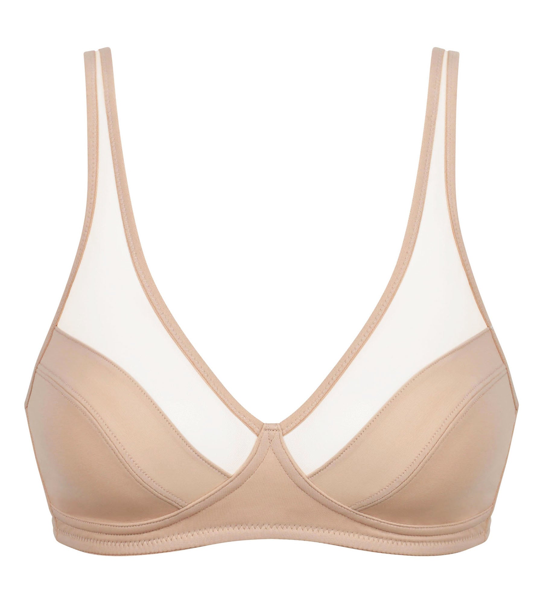 DIM Generous New Skin wireless push-up bra