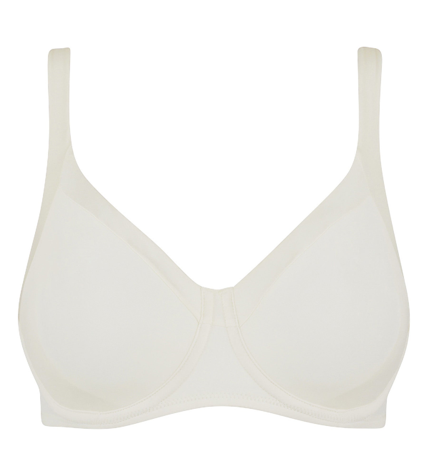 DIM Generous Invisible Dim underwire push-up bra with mother-of-pearl