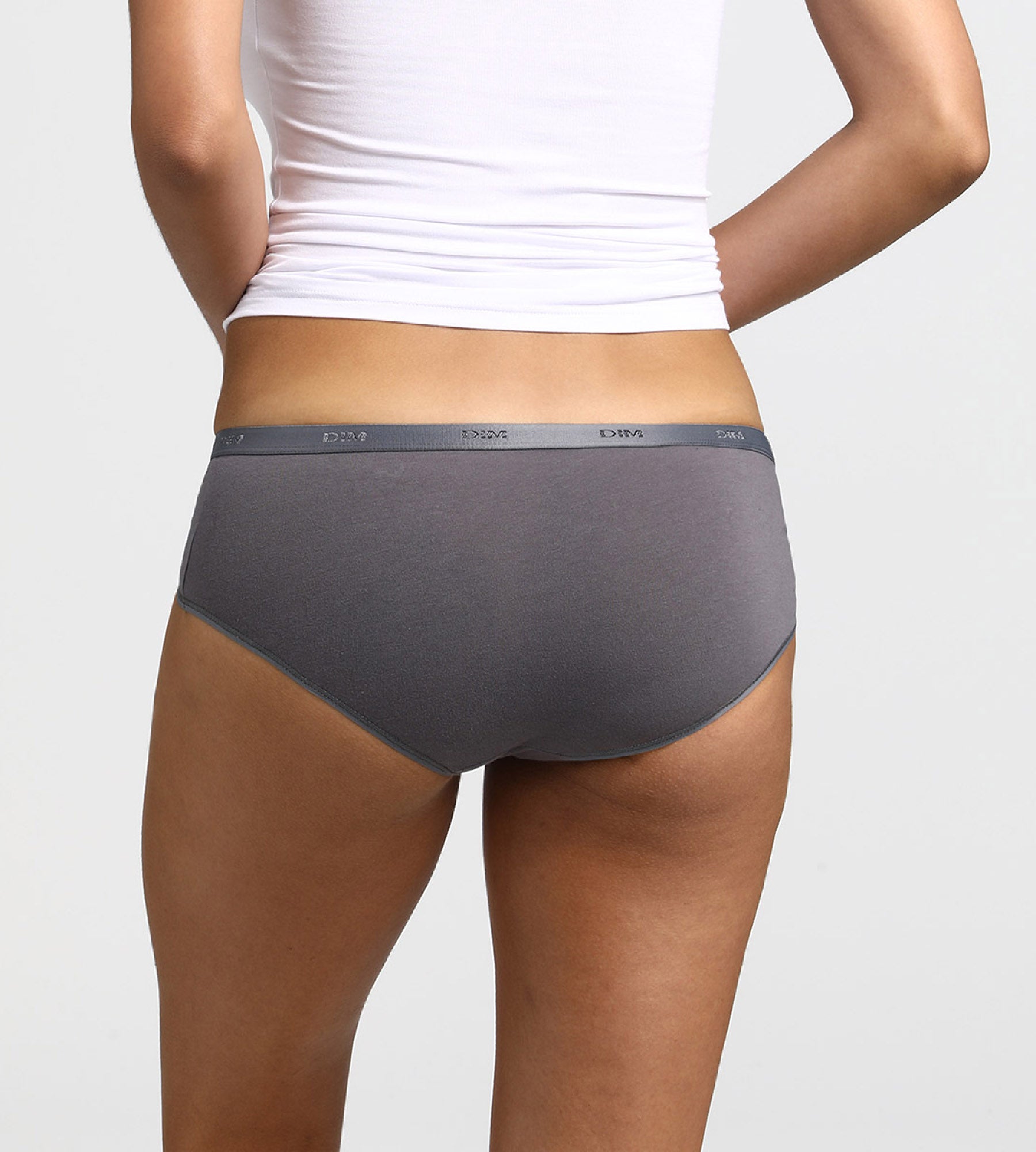 DIM Pack of 3 taupe, pink and grey boxers Les Pockets EcoDIM