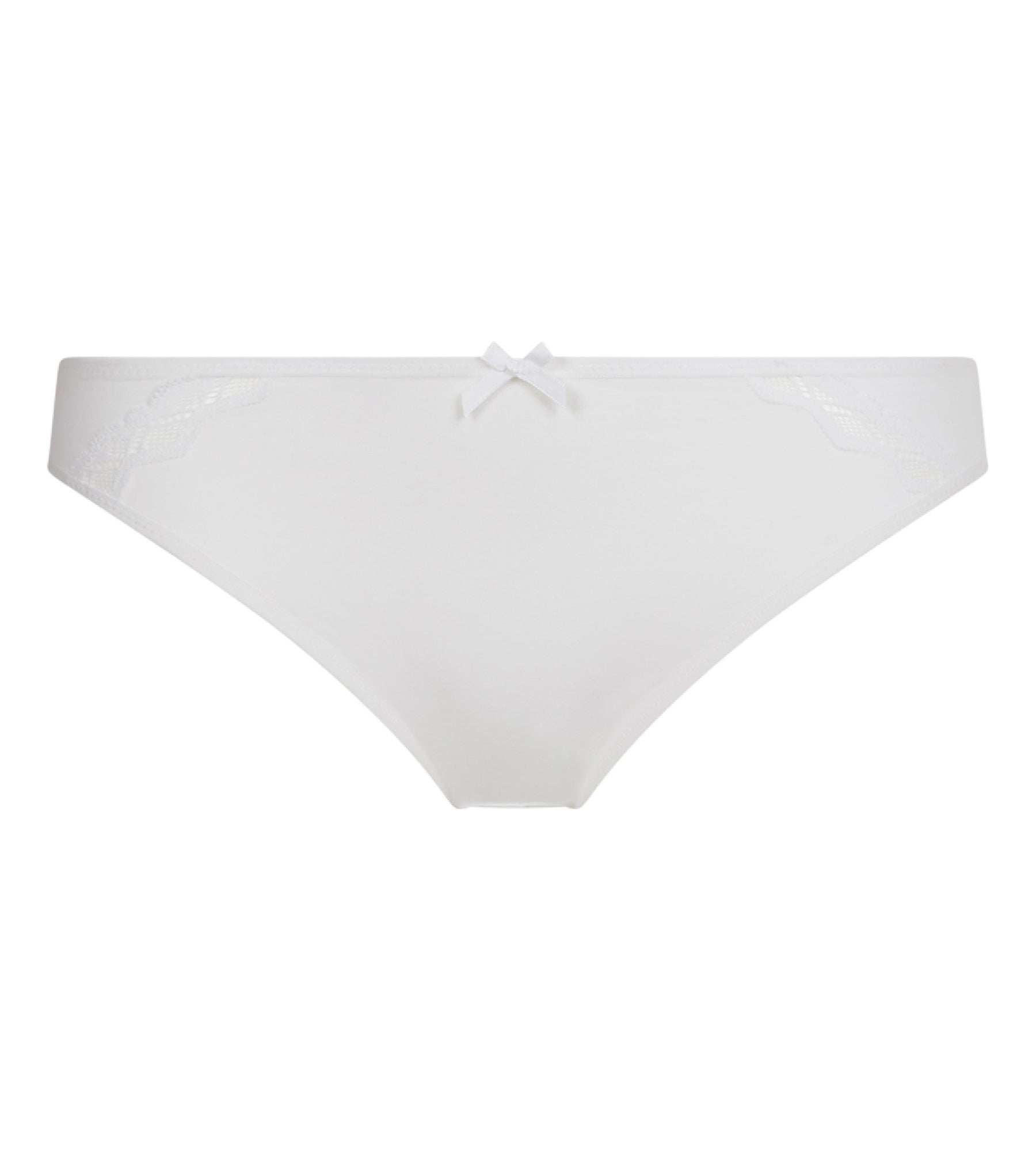 DIM White EcoDIM cotton bikini knickers