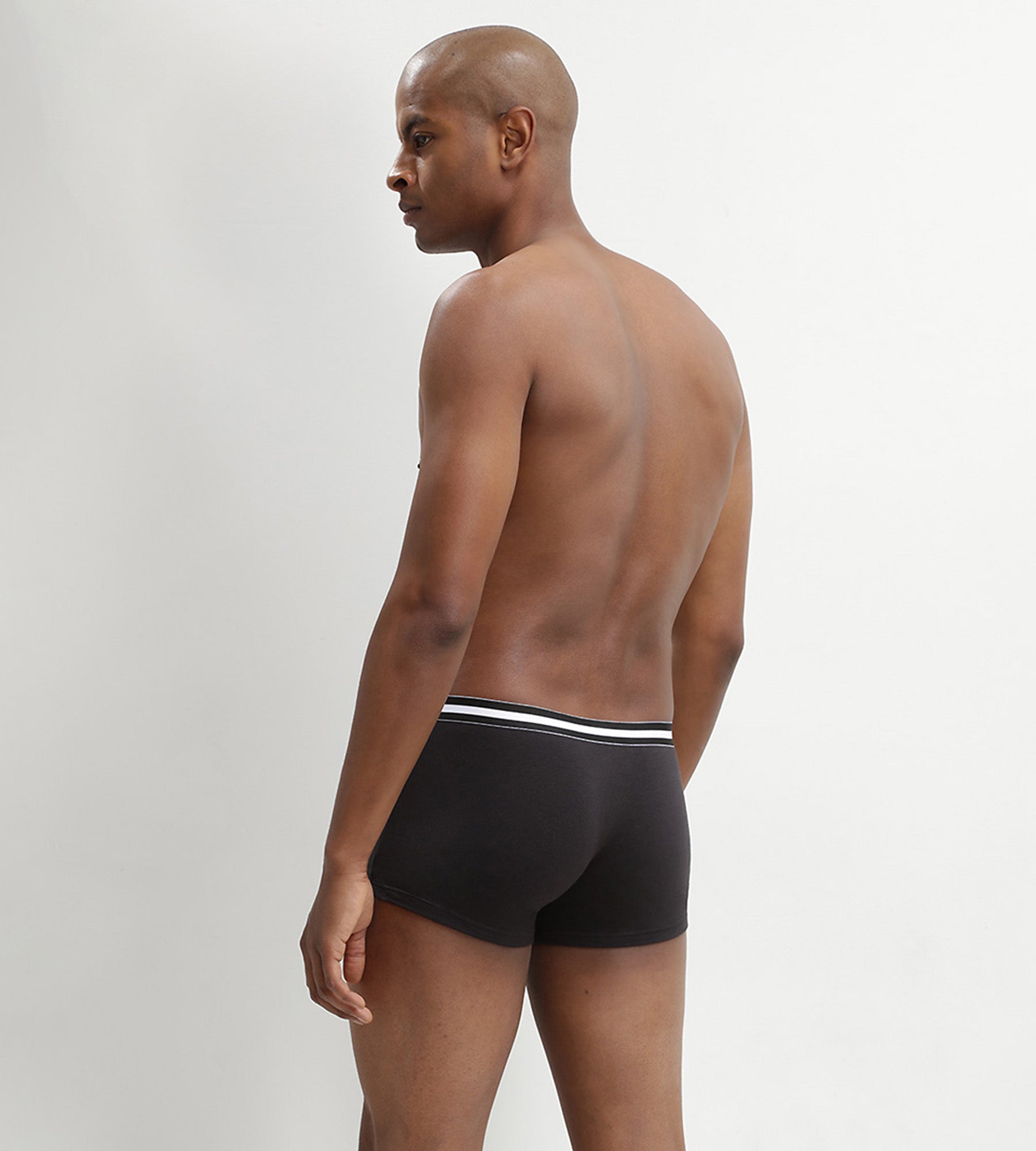 DIM Pack of 2 Black EcoDIM Cotton Stretch Boxer Briefs