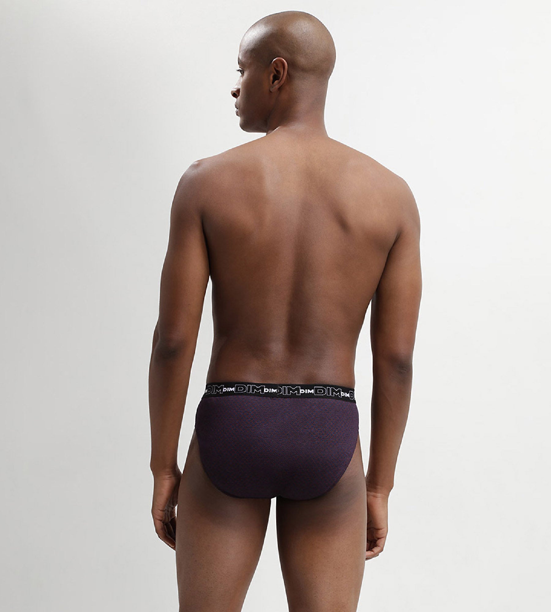 DIM Dim Print Pack of 3 men's cotton briefs with polka dot print