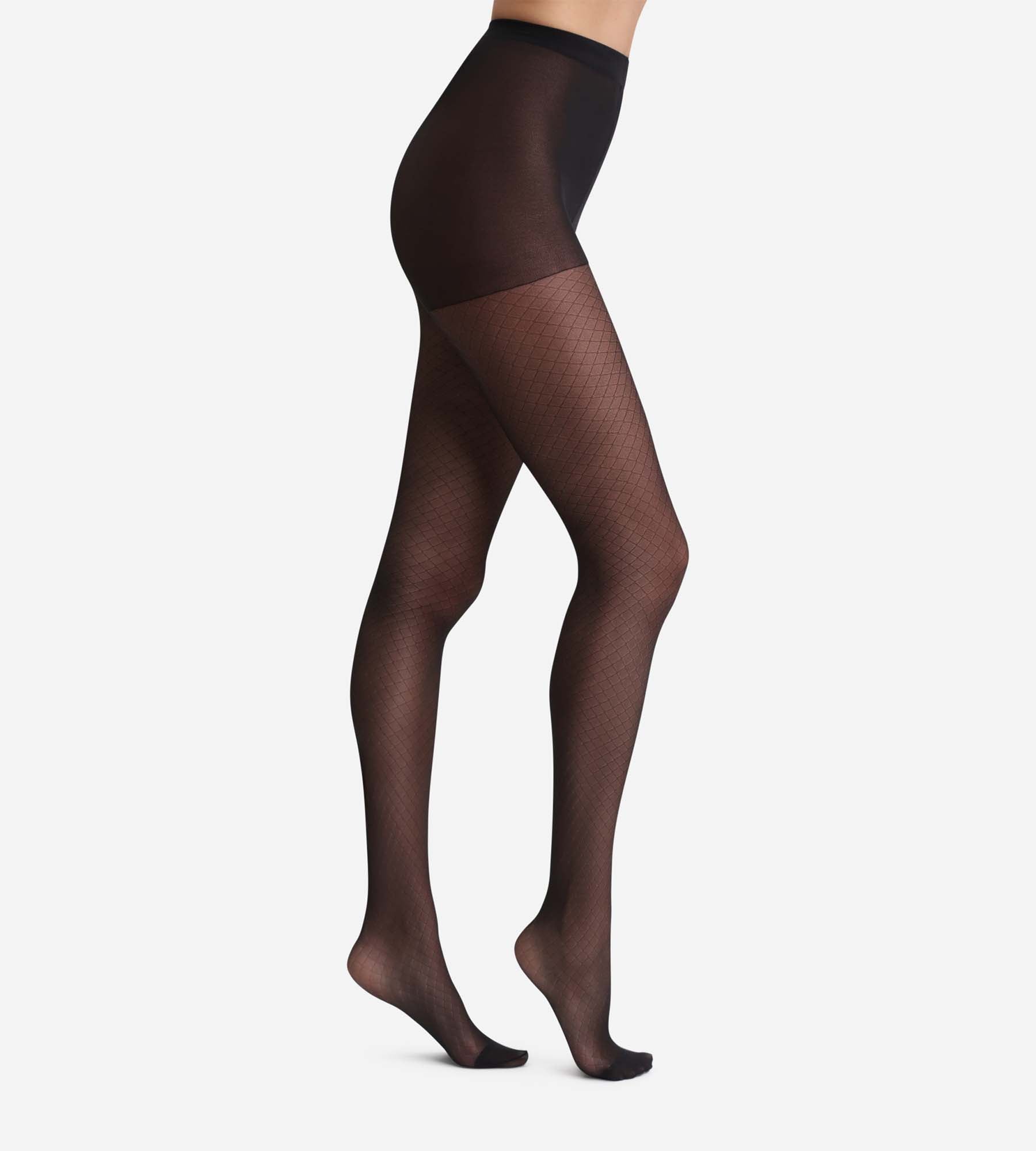 DIM Black Illusion Fishnet Tights Dim Style