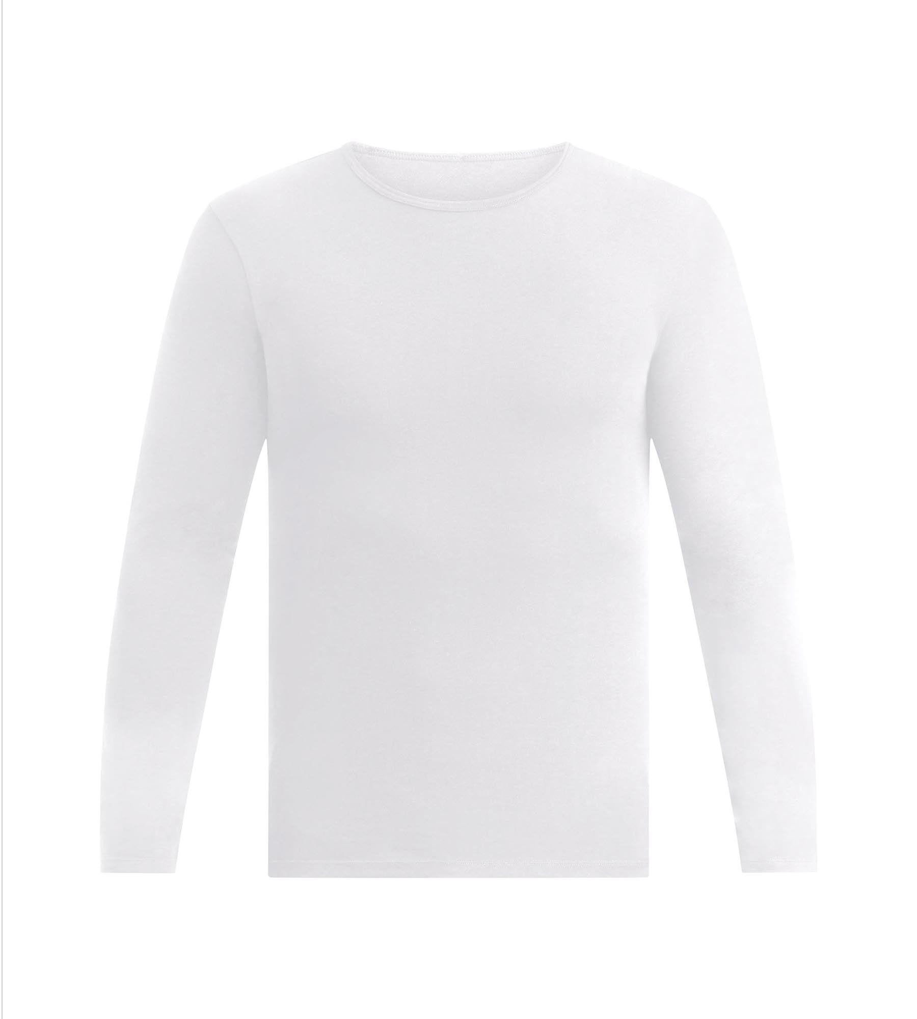 DIM Men's long-sleeved T-shirt White Dim Thermal