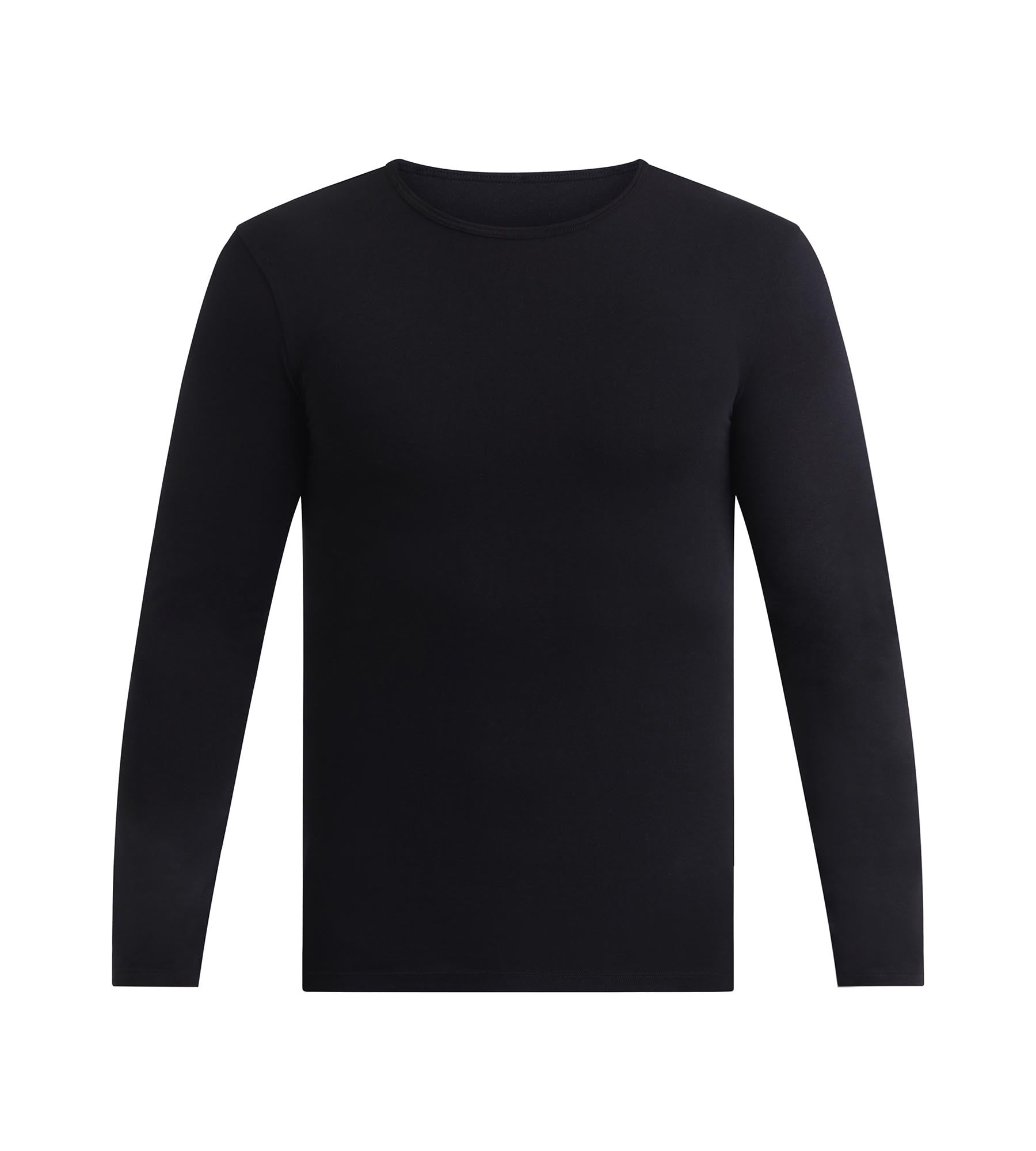 DIM Men's long-sleeved T-shirt Black Dim Thermal