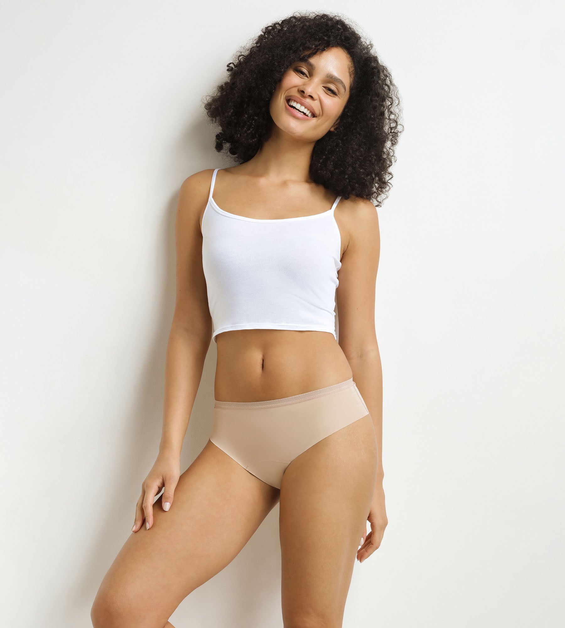 DIM Women's invisible period panties Nude Dim Protect