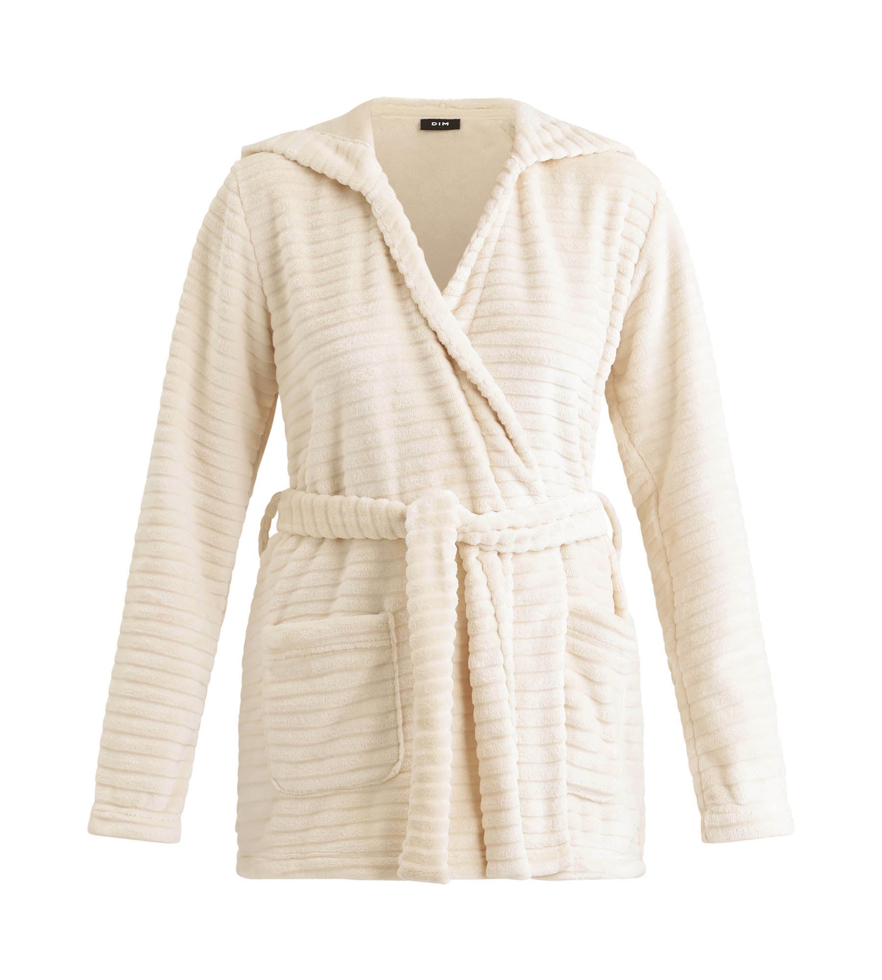 DIM Women's Ivory Bathrobe Dim Warm