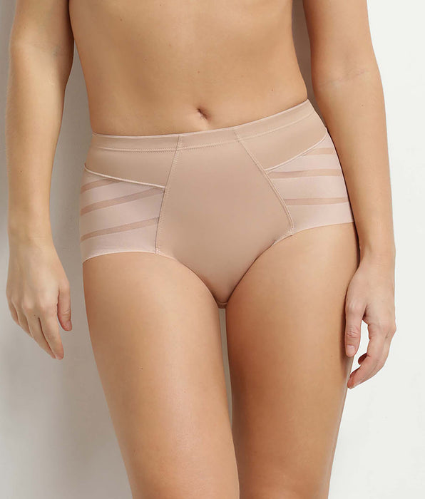 DIM Dim Silhouette Élégance Women's Nude Flat Tummy Briefs