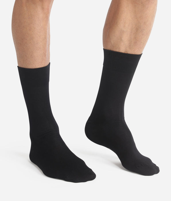 DIM Pack of 2 pairs of men's socks Black Dim Bamboo