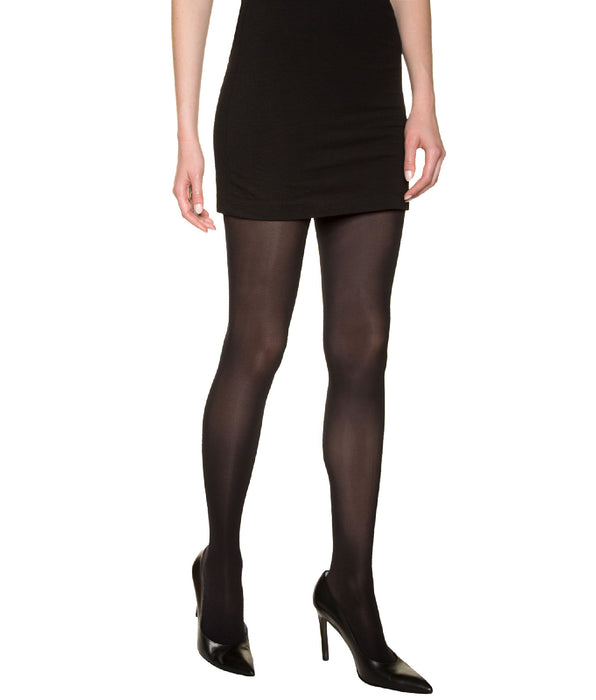 DIM Black DIM Signature Semi-Opaque Douceur 40 velour tights