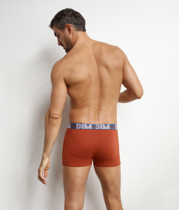 DIM Pack of 3 black men's boxer shorts with Cosmos Powerful graphic waistband