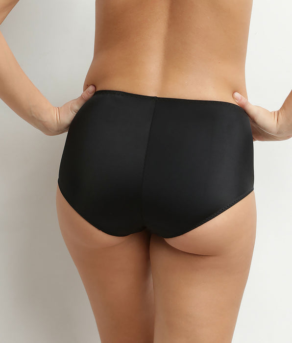 DIM Dim Silhouette Essentiel high-waisted flat tummy briefs in black