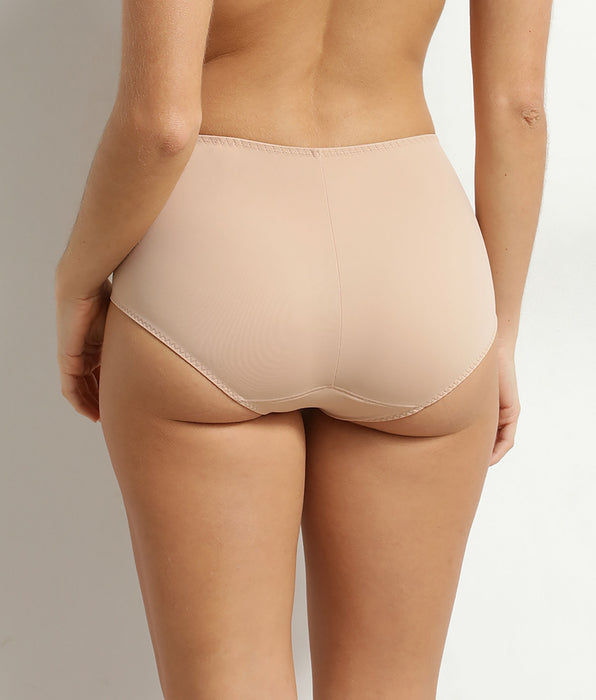 DIM Nude Dim Silhouette Essentiel high-waisted flat tummy briefs
