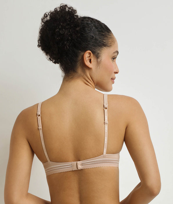 DIM Invisi Fit underwired bra in barely beige