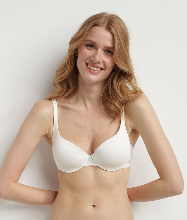 DIM Dim InvisiFit pearl padded balconette bra