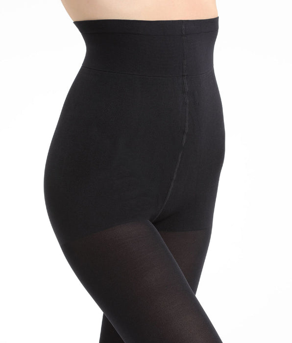 DIM Diam’s Ventre Plat 67 blackout tummy slimming tights in black