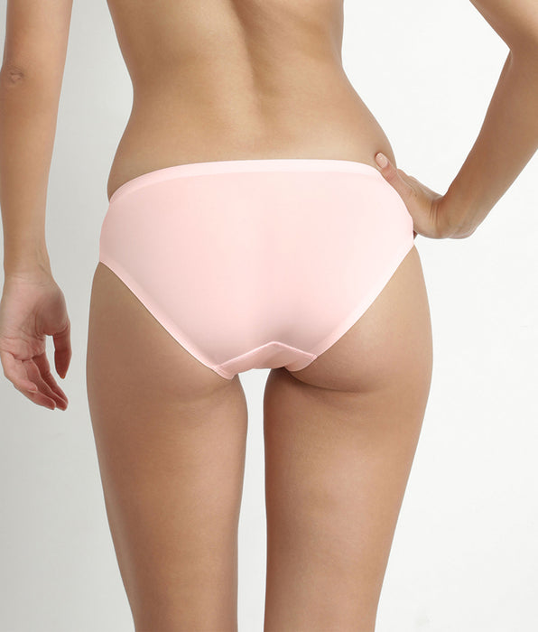 DIM Dim InvisiFree ballerina pink microfibre briefs