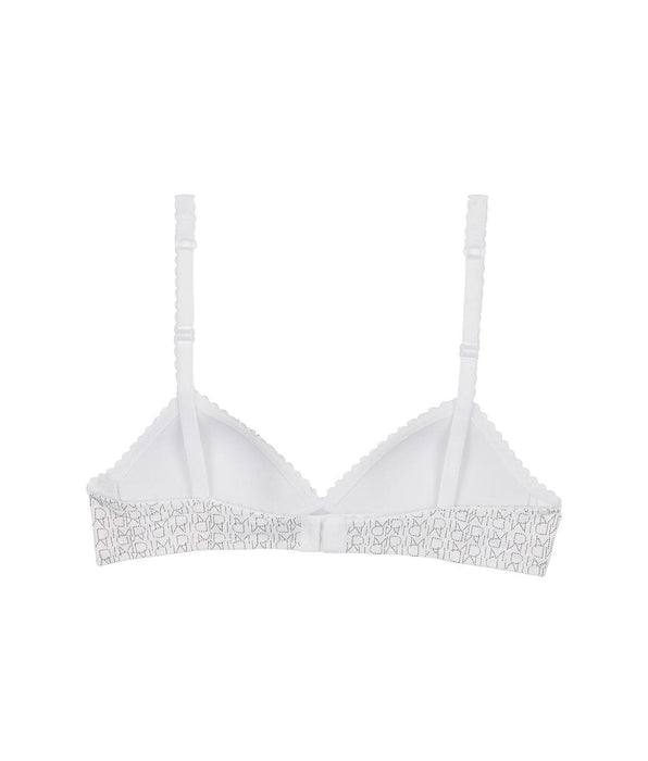 DIM White Triangle bra - DIM Touch Girl