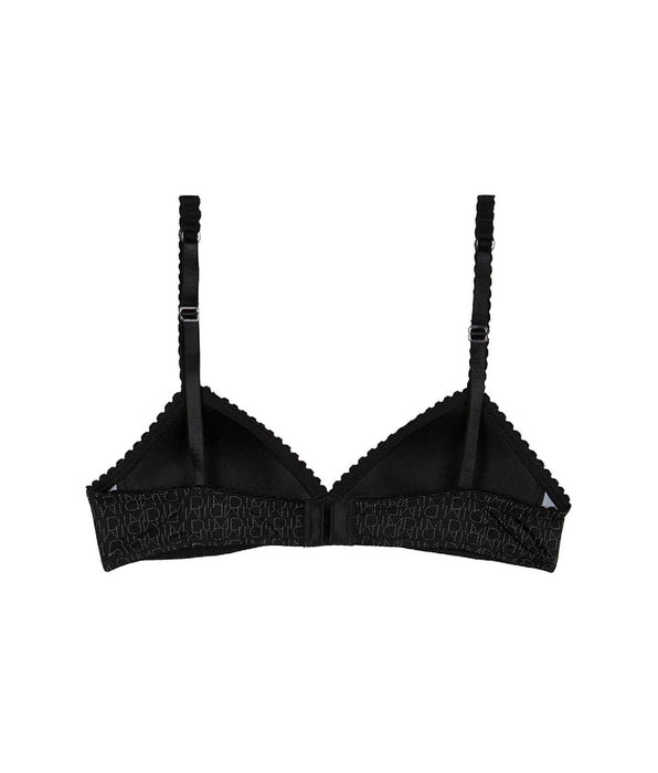 DIM Black triangle bra for girls - DIM TOUCH