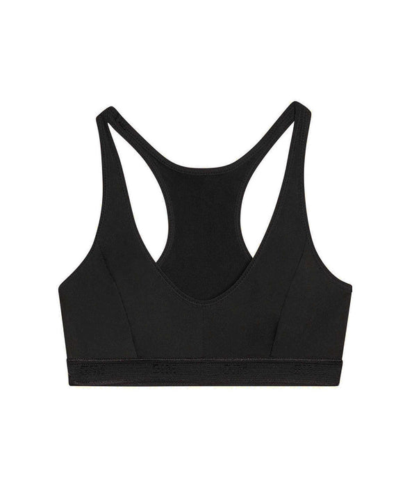 DIM Black sports bra DIM Pocket Micro Girl