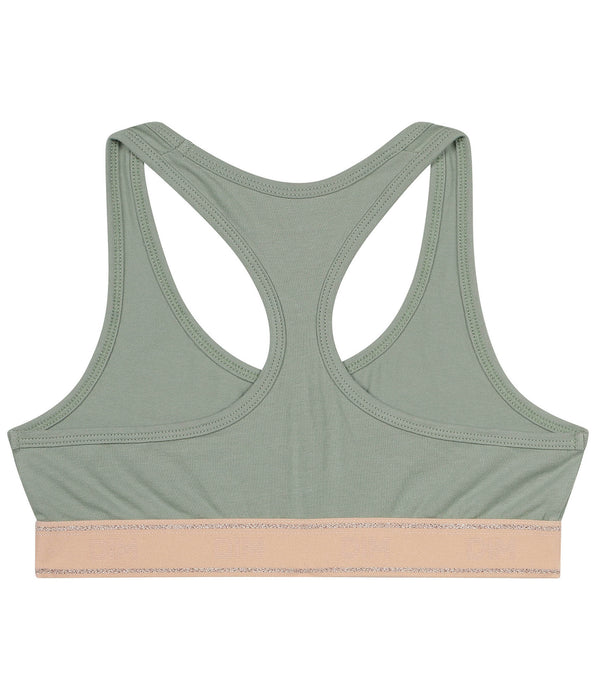 DIM Girl's green and pink bra Dim Sport
