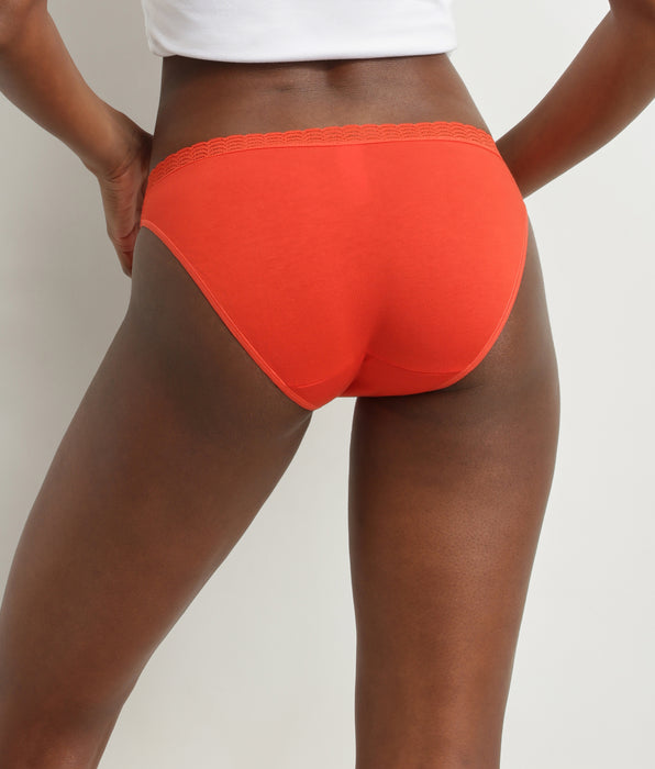 DIM Pack of 2 red and pink women's panties DIM Fashion