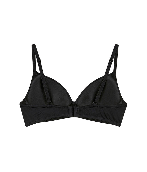 DIM Black triangle bra with cups for girls Dim Invisible