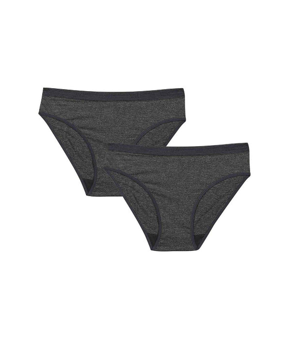 DIM Girl's Dark Chiné Microfibre Panties Dim Micro