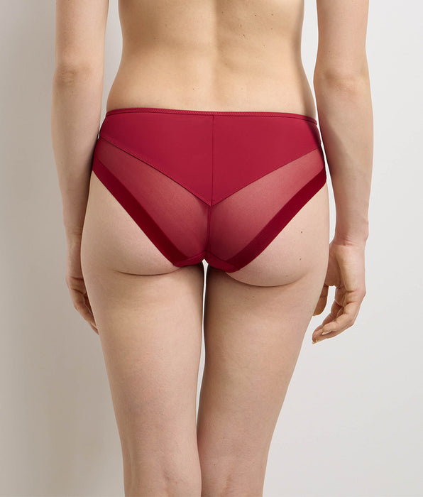 DIM Generous Classic wood red briefs