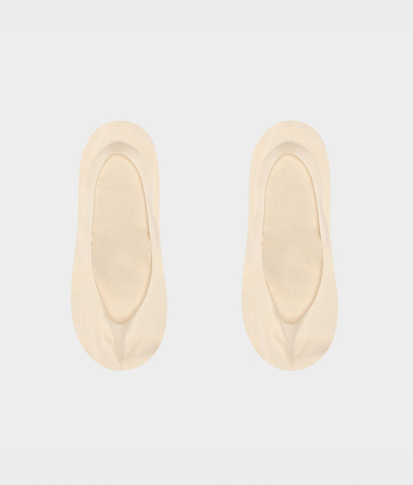 DIM Dim InvisiFit pack of 2 medium-cover natural footies