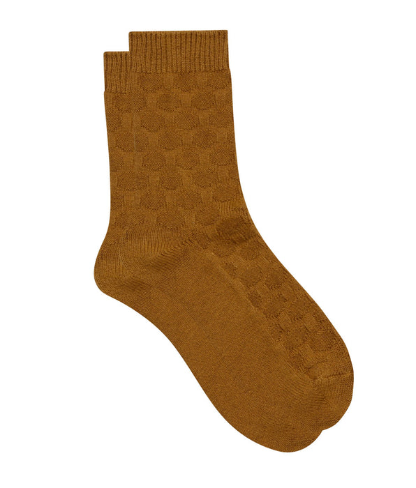 DIM Women's bamboo socks hazelnut
