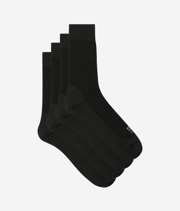 DIM Pack of 2 pairs of reinforced men's socks Black Ultra Resist