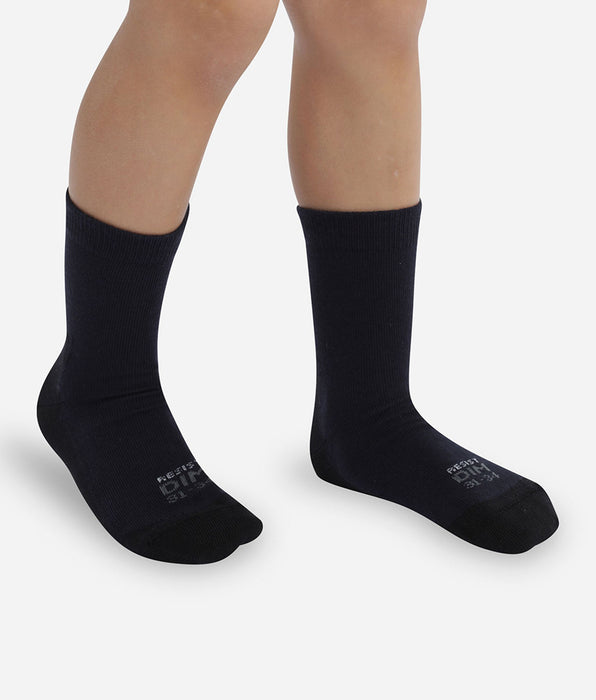DIM Pack of 2 pairs of children's socks Navy Ultra Resist
