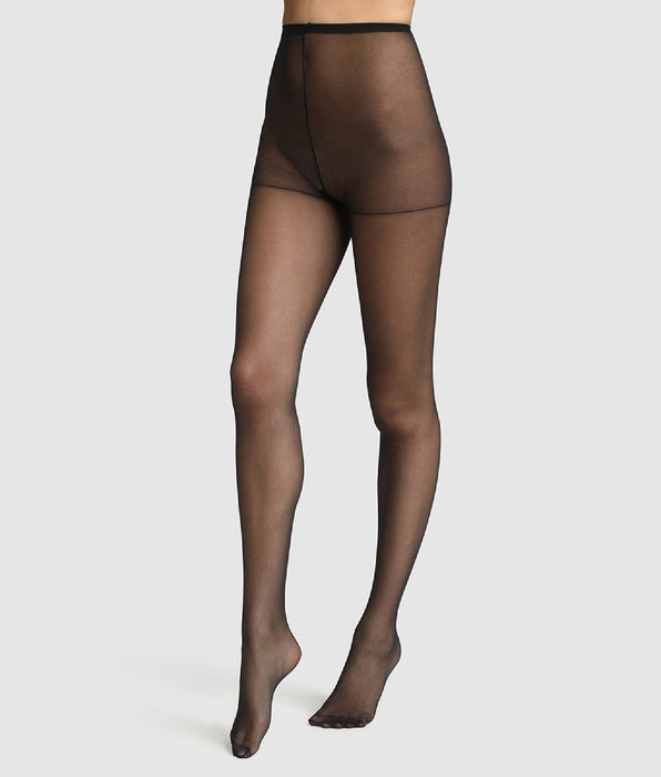 DIM Women's Black Tights Trio Rouge