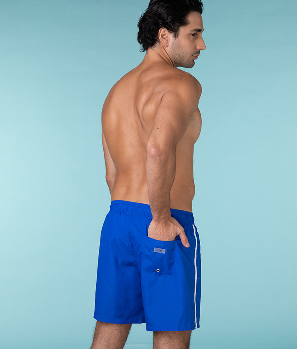 DIM Dark teal swim trunks for men