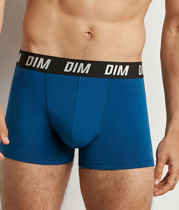 DIM Dim Sport  Parma Blue Pack of 2 men's boxers with active temperature regulation