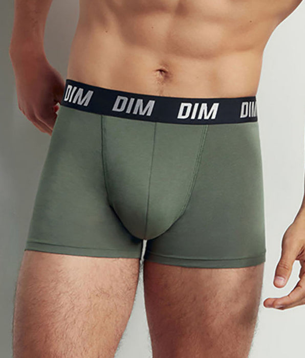 DIM Green Dim Sport Pack of 2 men's boxers with active temperature regulation