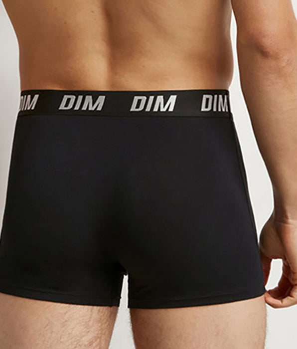 DIM Dim Sport Green Pack of 3 men's boxers with active temperature regulation