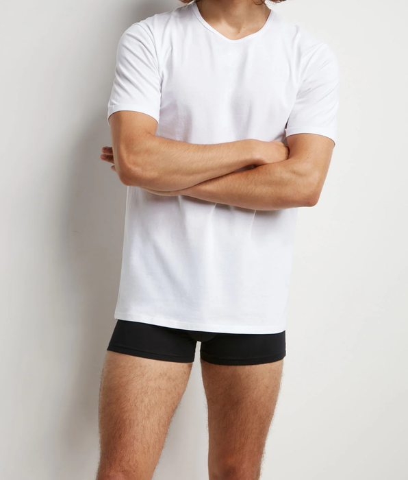 DIM Dim Sport Pack of 2 white men's white round neck T-shirts with active temperature regulation