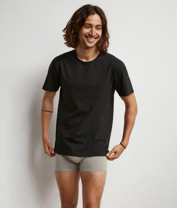 DIM Dim Sport Set of 2 black men's round neck T-shirts with active temperature regulation