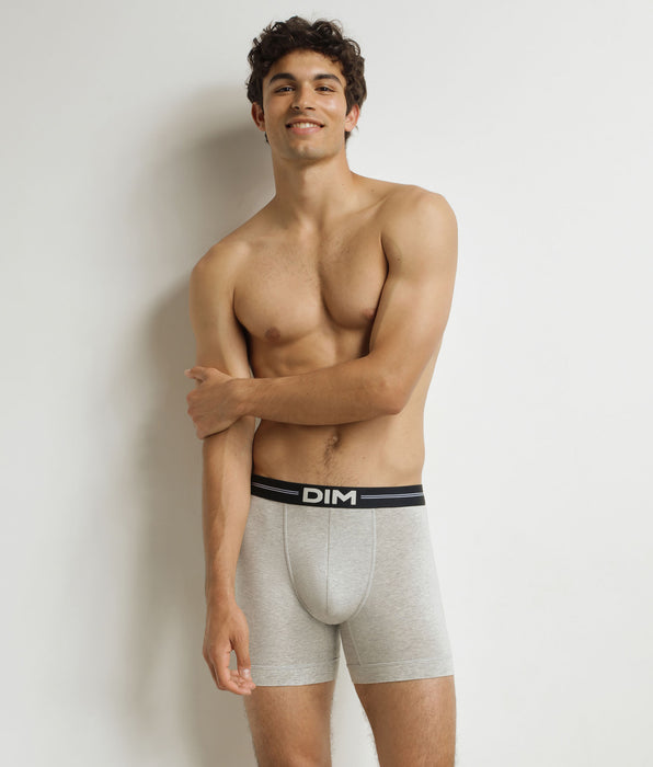 DIM Men's Long Boxer Dim Icons Heather Grey
