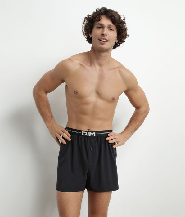 DIM Men's cotton briefs Black Dim Icons Essentiel
