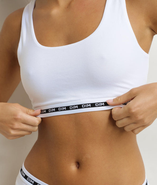 DIM Women's white bra Dim Icons