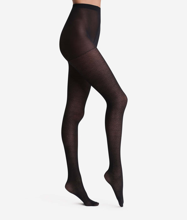 DIM Black leopard print tights Dim Style
