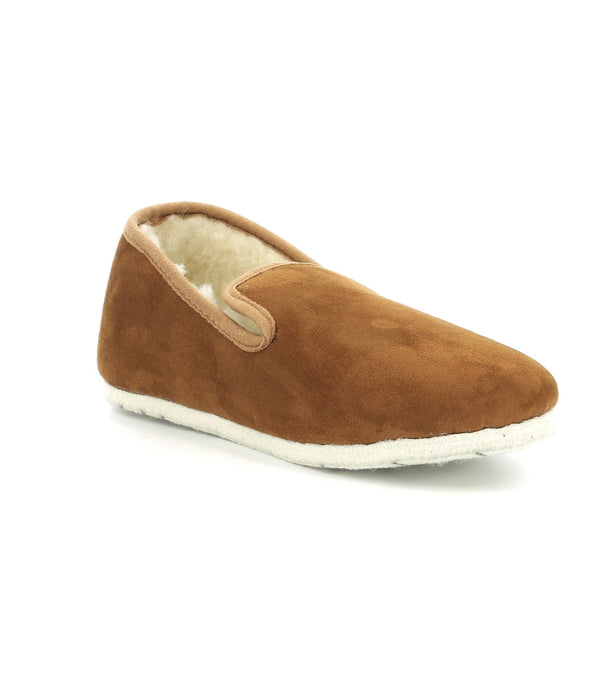 DIM Ultra-soft and lightweight camel slippers